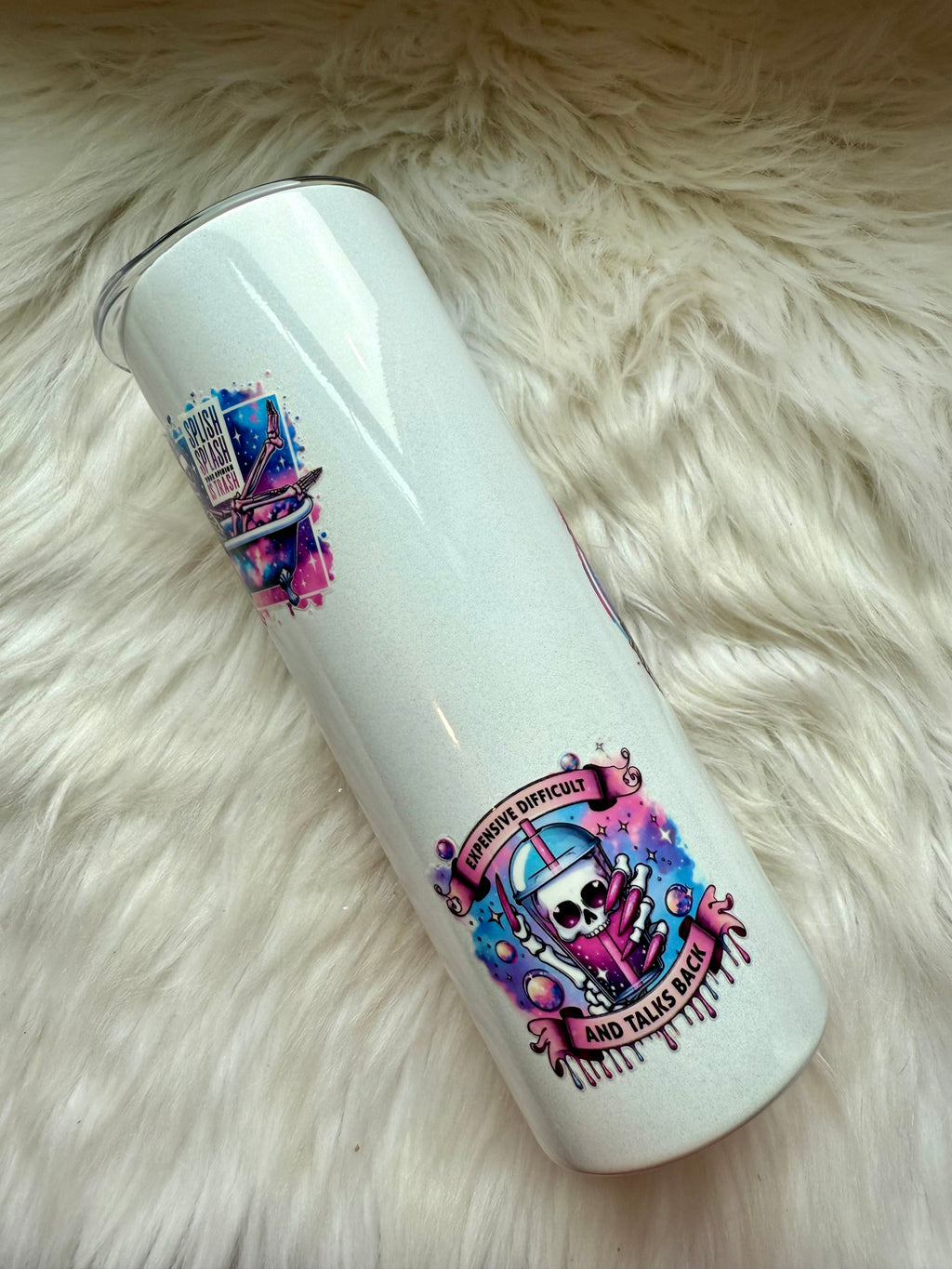 20oz Stainless Steel Tumbler - Bougie Skelly