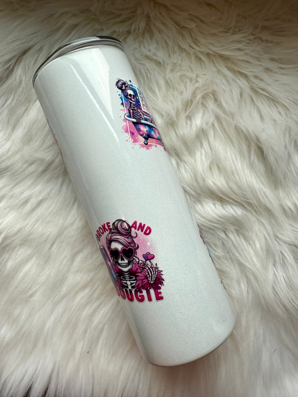 20oz Stainless Steel Tumbler - Bougie Skelly